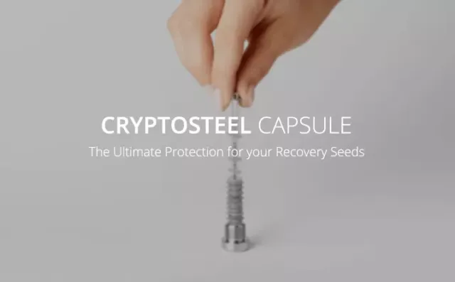 Cryptosteel Capsule DUO - FREE Express Post + SOD + Insurance