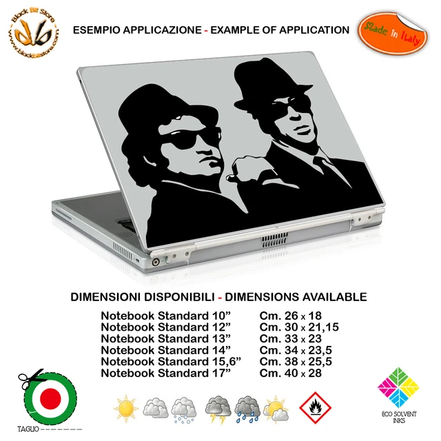 2x Adesivi A Cupola 3D Piccola Edizione Nera Decalcomania - Foto 4