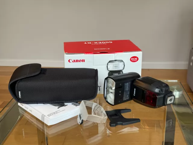 Canon Speedlite 600EX-RT Shoe Mount Flash