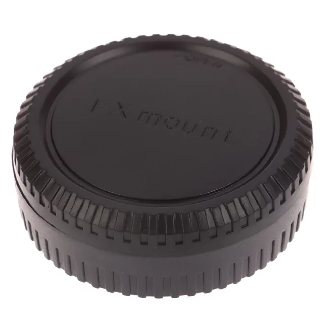 For Lens Rear Cap / Camera Body Cap Plastic Black Lens Cap Cover Set for XT2 WY4