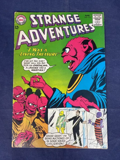Strange Adventures # 174 - I Was A Living Nightmare -The Ten Ton Man. Dc
