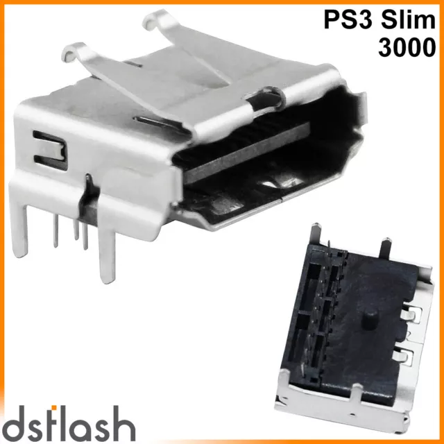 Conector Puerto HDMI PS3 Slim CECH-3000 Repuesto Socket Conexion PlayStation 3