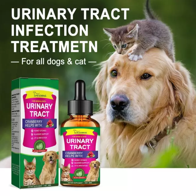 60ml Pet Urinary Tract Infection Drops L7O9