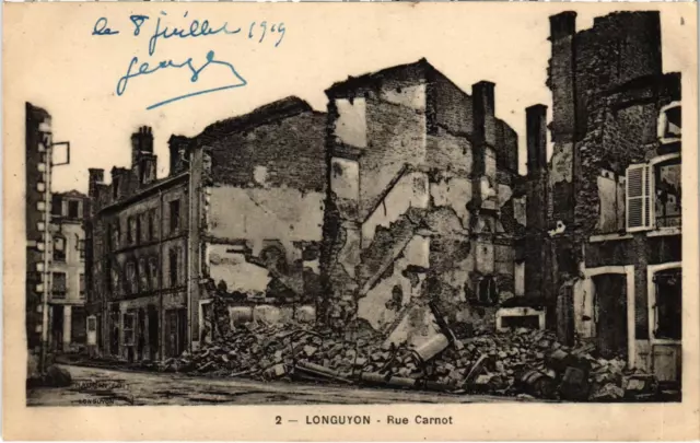 CPA Military Longuyon - Rue Carnot (91814)