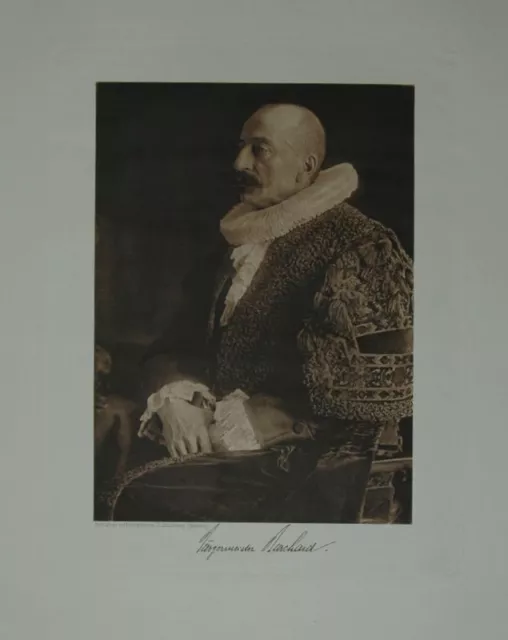 Johann Heinrich Burchard (1852-1912) Photogravüre von Rudolph Dührkoop 1904