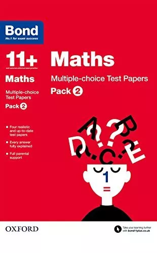 Bond 11+: Maths Multiple-choice Test Paper..., Bond 11+