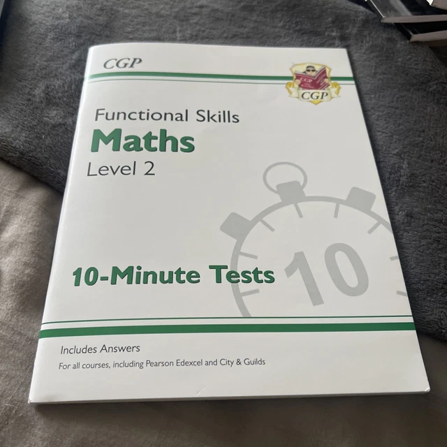 FUNCTIONAL SKILLS MATHS Level 2 - 10 Minute Tests (for 2021 & beyond ...