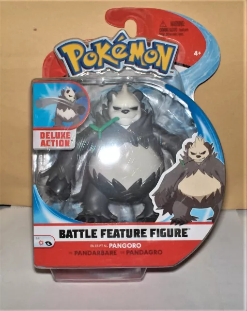 Pokemon  PANDAGRO Actionfigur ca.10 cm mit Deluxe Action Funktion Neu,OVP,Lizenz