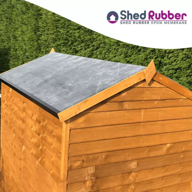 EPDM Rubber Roofing Kit Complete For Shed Roofs All Sizes Available 50 Year Life 2