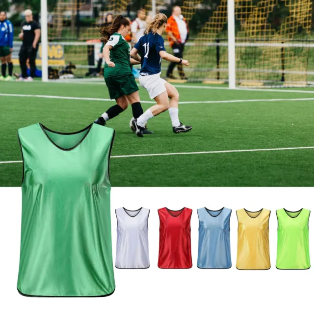Polyester Football Vest Basketball Jersey Football Vest Quick Drying