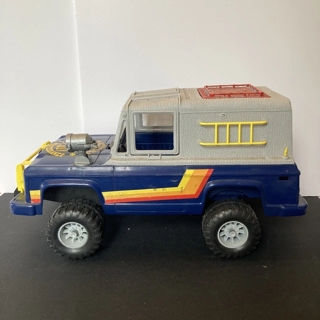 Jeep Tout Terrain BIG JIM Mattel 1978 - Véhicule Vintage à Compléter, Fabriqué En Italie