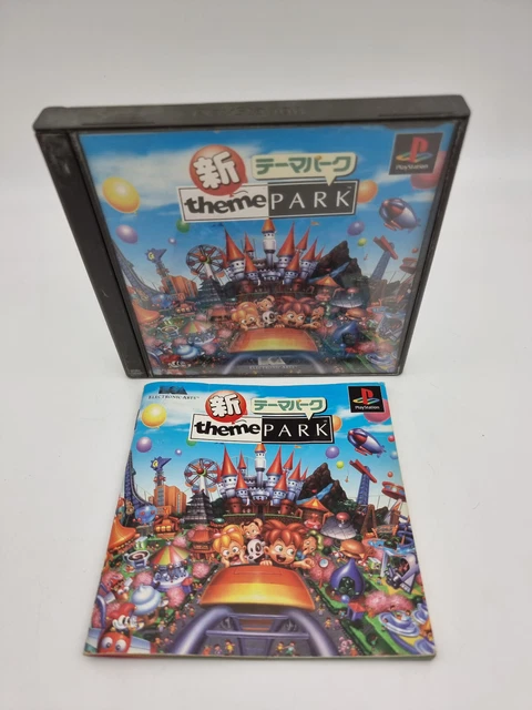 Jeu PlayStation 1 : Theme Park - Version Japonaise (JAP) - Très Bon état - Complet