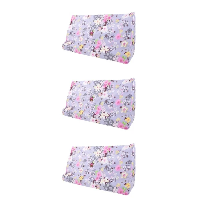 3 piezas almohada de posicionamiento de cuña esponja almohada postrada en cama para pacientes triángulo