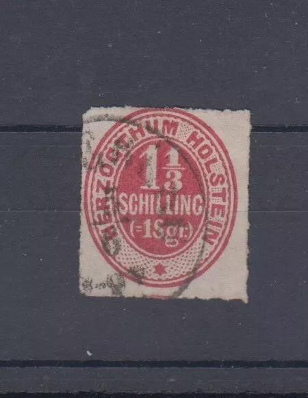 Schleswig-Holstein, Nr. 15, gestempelt