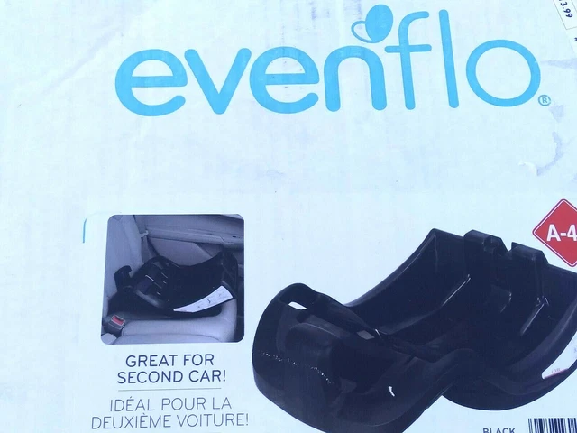 Evenflo Nurture Infant Car Seat Accessory Base, Black - New