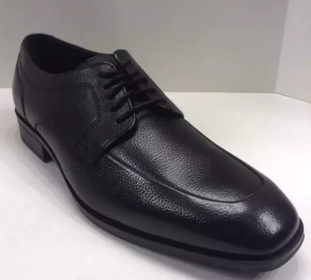 Cole Haan Men 10.5 M Kilgore Apron Ox Oxford Black Nappa Leather $158 NIB C12342 2