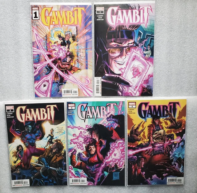 Gambit #1-5 complete run set Lot Chris Claremont X-Men Marvel Comics (2022) NM+