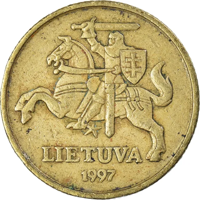 [#929958] Coin, Lithuania, 20 Centu, 1997