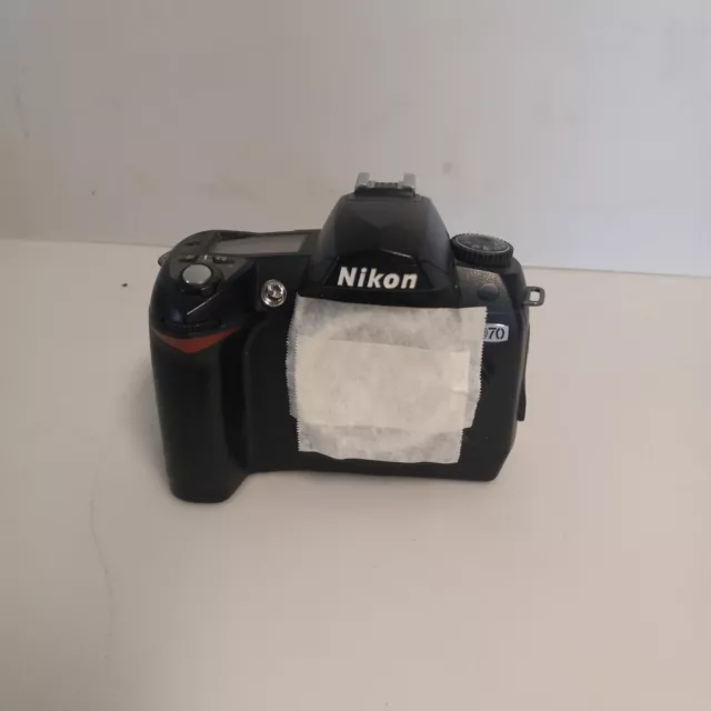 For Parts | Nikon D70 6.1MP Digital SLR Camera - Black (Body Only)