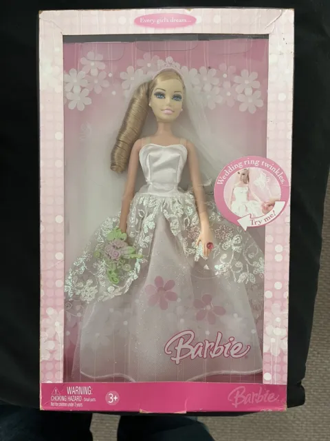 Barbie(バービー) Every Girl´s Dream BRIDE Doll AA w Twinkling Wedding Ring  (2006) ドール 人形 フ 人気店舗 ゲーム、おもちゃ