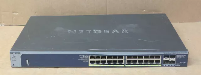 Netgear ProSAFE M4100-24G-POE+ 24-Port Layer 2+ 10/100/1000 PoE+ Switch GSM7224P