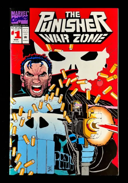 The Punisher War Zone 1-7, Annual 1 (Marvel, 1992) All VF/NM, Lot of 8