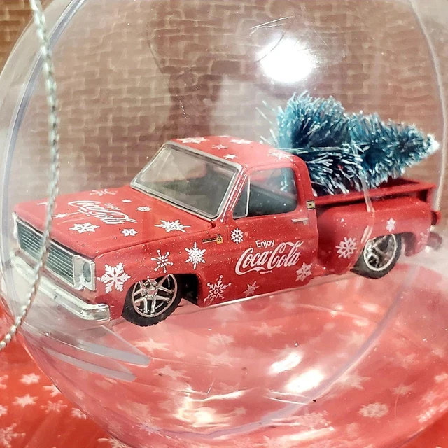 Mini Car ②M2 machine Coca-Cola Christmas ornament Chevrolet C10 1/64 #170