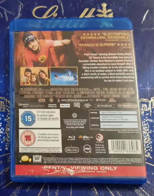 127 Hours [Blu-ray] de Boyle, Danny | DVD | /Blaspo boutique 14 3