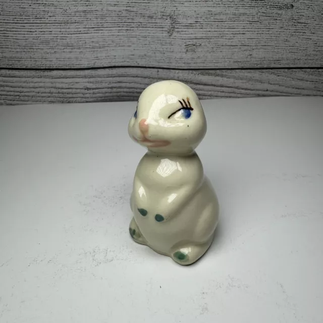 Vintage Shawnee Pottery - Miniature Animal Series - Rabbit - 1930's-40's