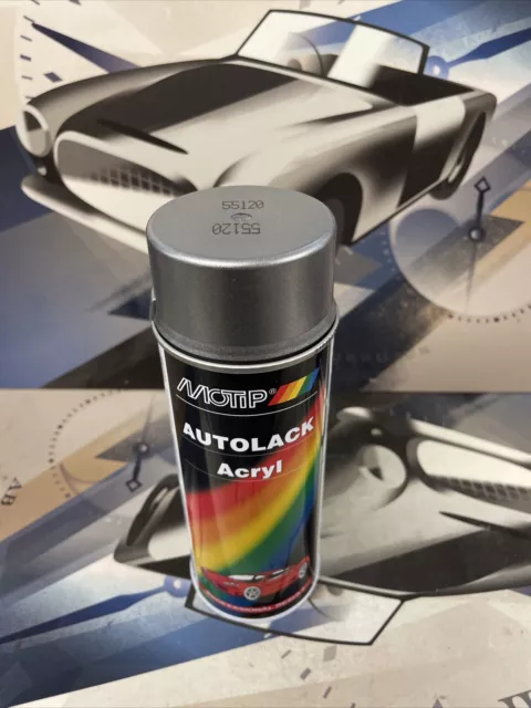 Motip Kompaktfarbe silber-metallic 400ml 55120 Lackspray Acryl-Lack Autofarbe