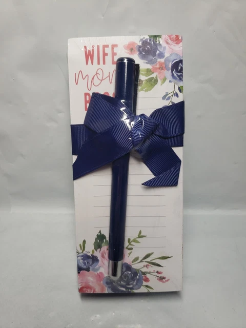 Mother's Desk Notepad And Pen Giftset ROSES