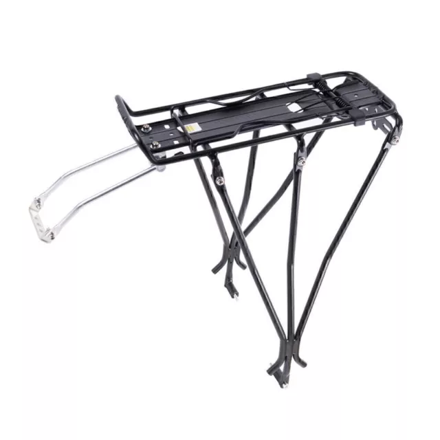 Bike Bicycle Rear Rack Bracket Seat Luggage Carrier Shelf Post Mount Pannier 3