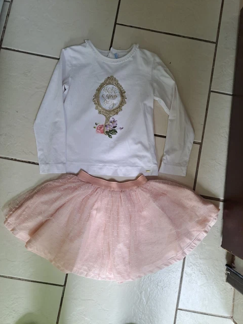 Girls Mayoral Tutu Set Age 7