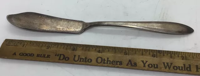 Vintage Community Plate Silverplate Butter Knife 7.5’” Adam Pat.