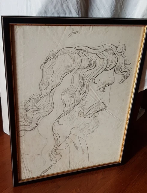 Grande Disegno Carboncino, "Giuda", Xix Secolo