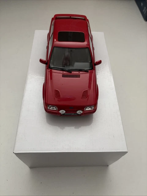 OttO mobile 1/18scale Ford Escort RS Cosworth Group A Rally 1000 Miglia 1995 Blu