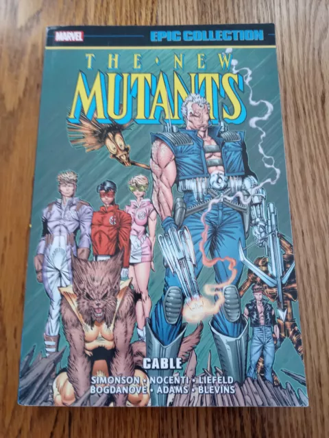 Marvel The New Mutants - Epic Collection Vol. 7: Cable (Trade Paperback, 2020)