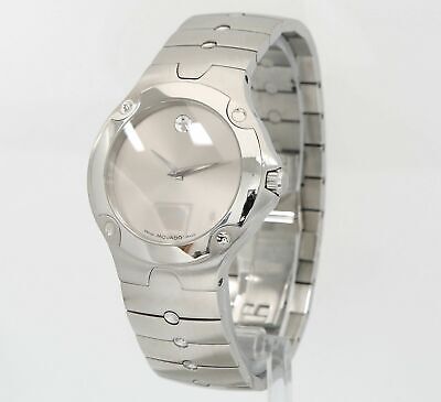 New Movado Sport Edition Stainless Steel Swiss Watch SRP $1295