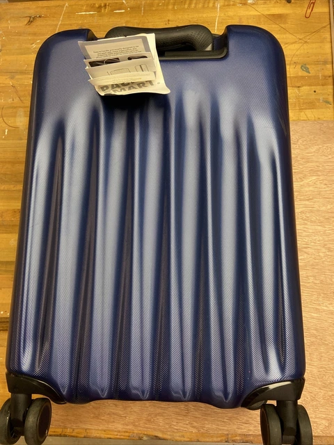 Ricardo Beverly Hills Ca. 22" TEAL Hard Side Carry-On Spinner USB Port NEW