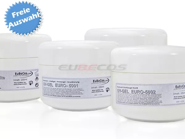 EuBeCos UV Gele 250 ML 2600, 5003, Français, pour Sceller, Finition