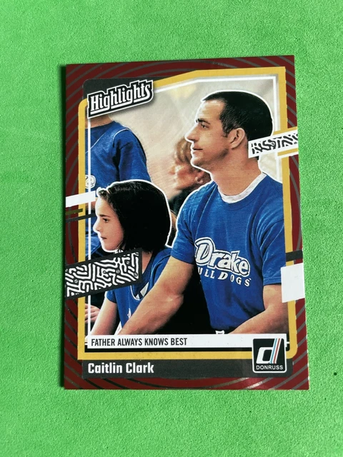 CAITLIN CLARK 2024 Caitlin Clark Collection #H2 Highlights Target Red