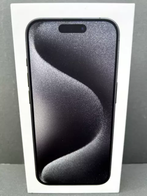 Apple iPhone 15 Pro - 128GB - Black Titanium (Unlocked)