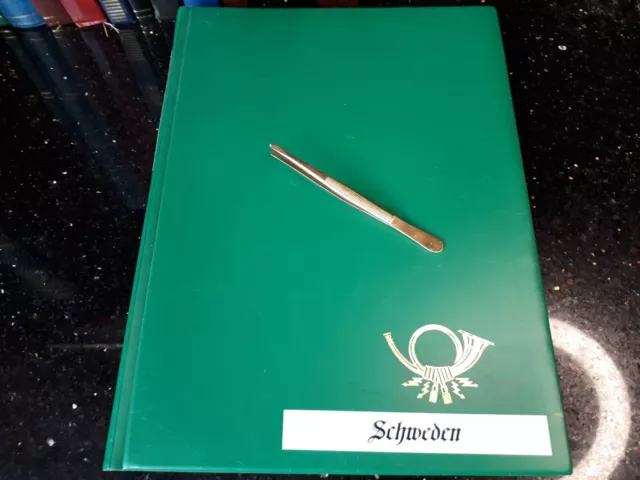 BRIEFMARKEN "SCHWEDEN", schöne Sammlung auf 30 Albumseiten