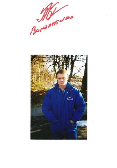 Alexei Bondarenko  Rußland  Turnen 2.OS 2000  Karte original signiert WL 341123