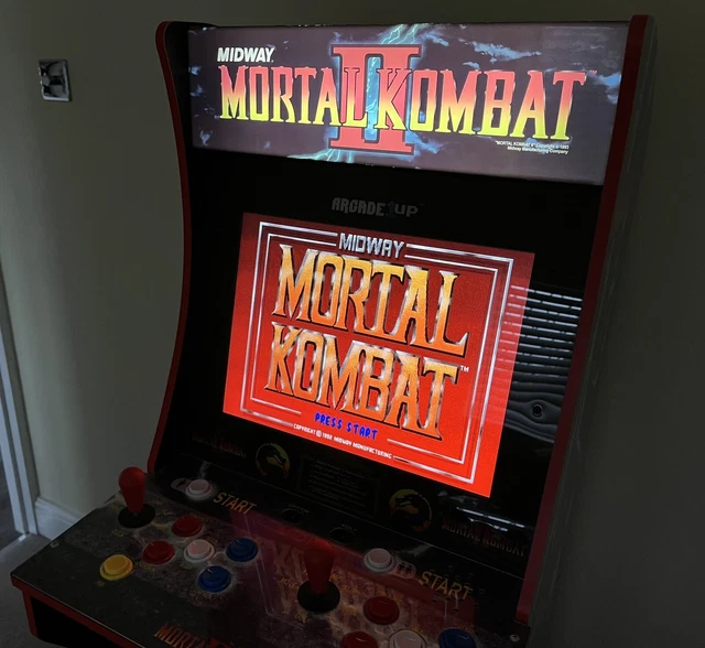 Mortal Kombat Arcade1Up. MK1, 2, 3 Inc. Riser and Stool