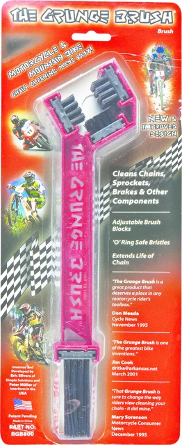 The Grunge Brush Simple Solutions RGB800 For MC/ATV/Bicycle Chains & Sprockets
