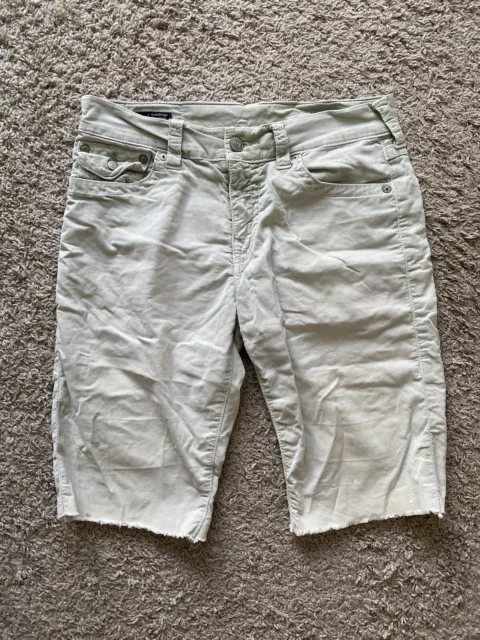 True Religion Ricky Corduroy Shorts Size 32