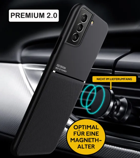 Hülle Für Samsung S24 S23 S22 Ultra Cover Case Robust Stark Metallisch Bumper