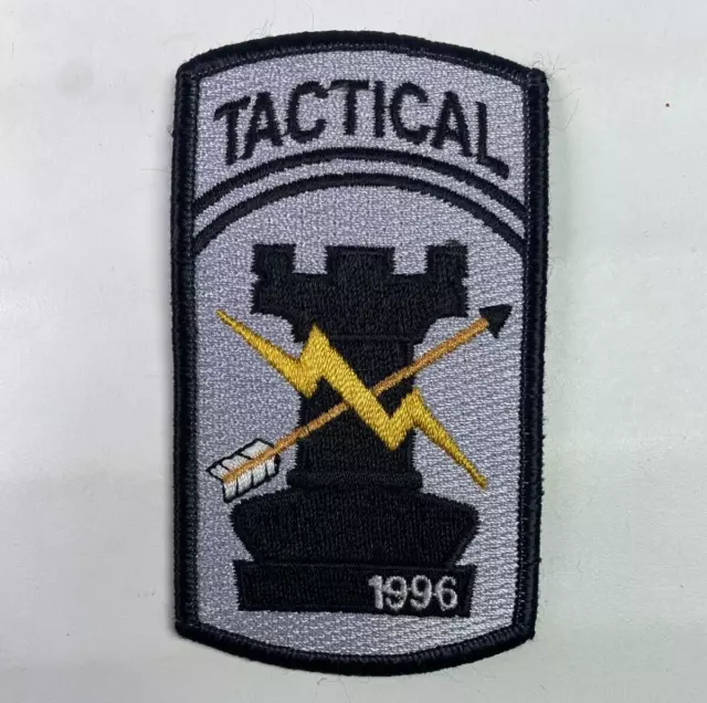 Bergen County Tactical New Jersey NJ Police Sheriff SWAT Patch L5