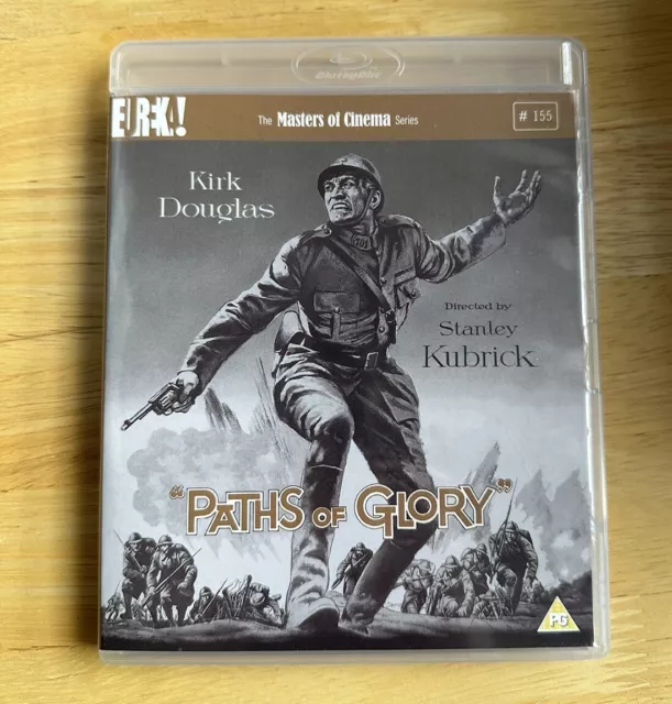 Paths Of Glory Masters of Cinema (Eureka) Blu-ray. Stanley Kubrick. Like New.